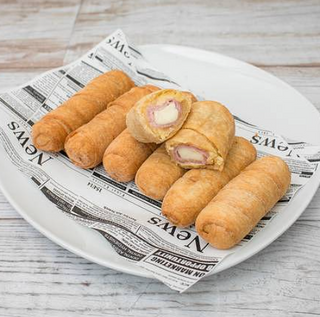 Tequeños de jamón y queso (6 uds.)