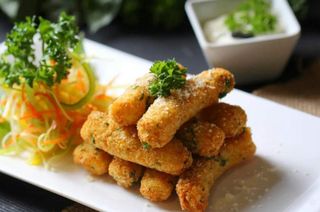 Bastoncini di formaggio  e verdure