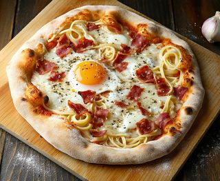 Pizza Carbonara