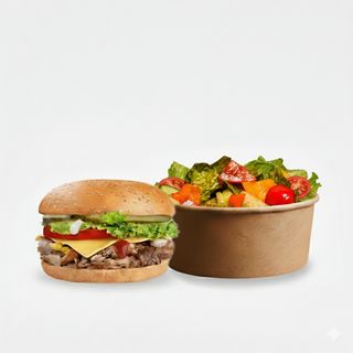 Խոզի Գիրոս բուրգեր Կոմբո