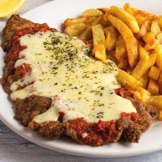 Milanesa A La Napolitana