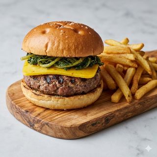 Hamburger di pecora