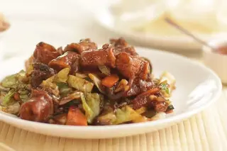 Wok teletina ljuto začinjena