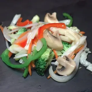 Verduras Variadas Al Wok