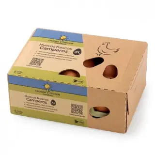 Huevo Xl 1/2 Docena Carrefour Calidad Y Origen