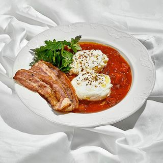 Шакшука Бекон