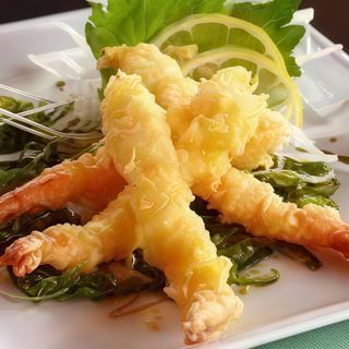 Tempura di gamberi