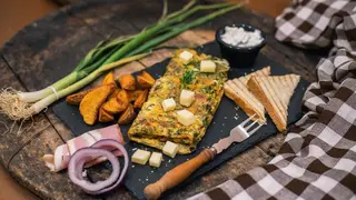 Omlet sa spanaćem