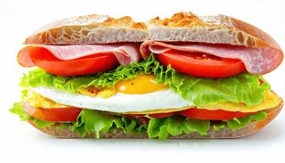 Sandwich Œuf Casher & Mortadelle