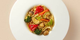 ფეტუჩინი ბოსტნეულით