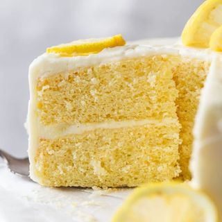 Lemon Cake Slices