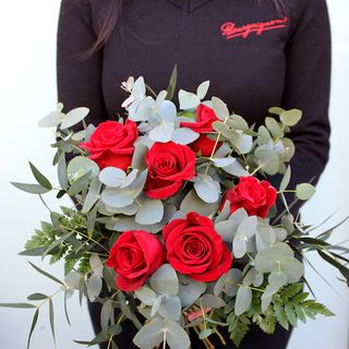 Ramo De Rosas Rojas (6 Rosas)