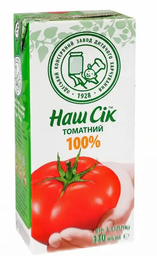 Томатний сік  (0,33л)