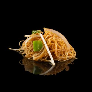 Fideos De Arroz Fritos