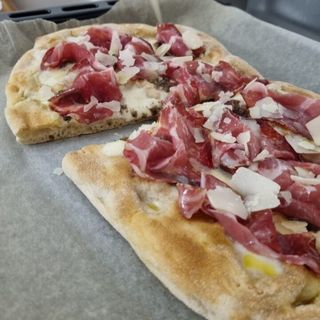 Pinsa prosciutto crudo (bianca)