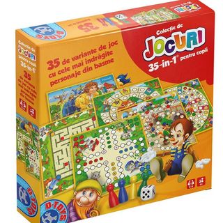 Colectie de jocuri clasice de societate Basme D-Toys 50960, 35 posibil... [4260936]
