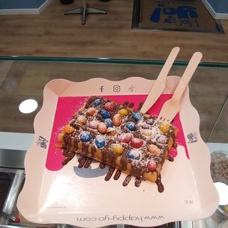 Waffle con Nutella