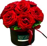 10 ცალი წითელი ვარდი