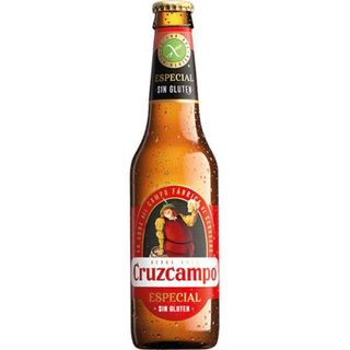 Cerveza Cruzcampo sin gluten (33 cl.)