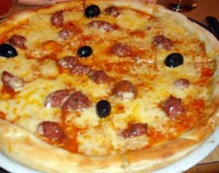 Pizza  Merguez