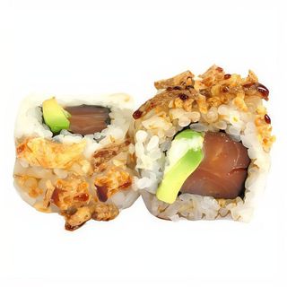 63.Crunch Salmón Roll (8 Pzs.)
