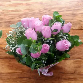 bouquet 3 rose rosa