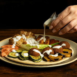 Wrap de Falafel con Makali