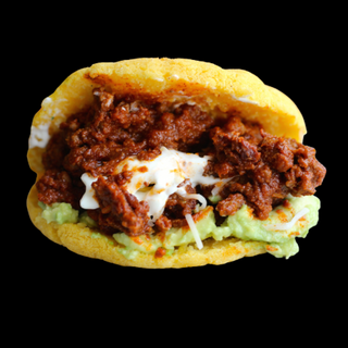 Arepa De Chili Con Carne