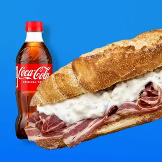 Panino O Cafone + Bibita in Bottiglia