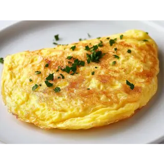 Déjeuner   Omelette nature    