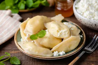 Pierogi z twarogiem 8szt