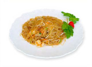 49. Spaghetti di riso con vitello