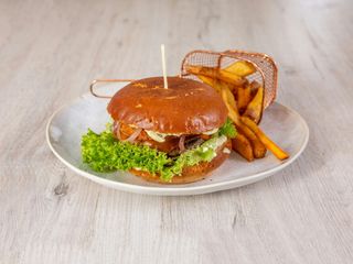 Handmade + frytki ze skórką 160g