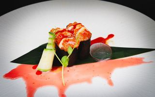 A212 - Gunkan spicy sake  2 pezzi