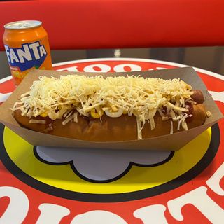 Menú Perrito Hawaiano 1 Patatas y 1 Bebida