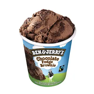 BEN & JERRY'S CHOCOLATE FUDGE