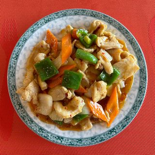 Pollo Con Salsa Picante