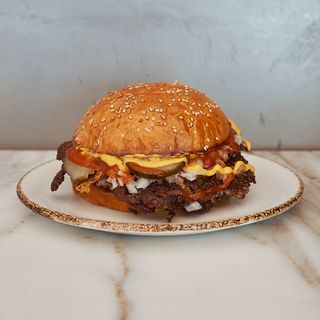 Classic Smash Cheeseburger Triplo (3x75g)