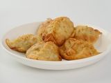 Жареные манты мясом и картофелем (6шт)