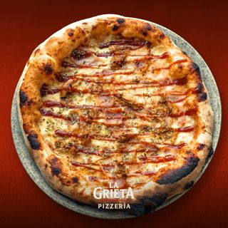 Pizza barbacoa 30 cm.