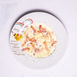 Njoki šampinjoni - pršut