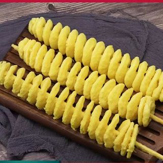 Torre de patata fritas