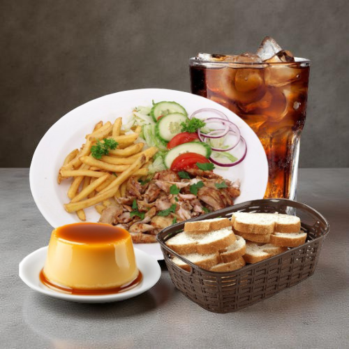 Menú Plato Kebab