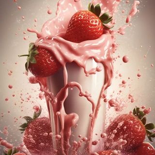 Milkshake fraise