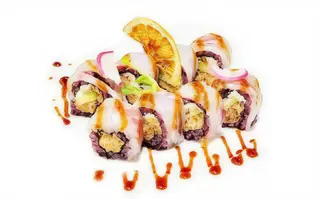 299Black branzino roll - 8 pezzi