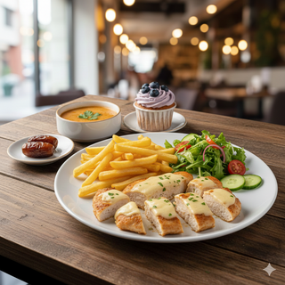 Iftarski Meni  Piletina 4 vrste sira