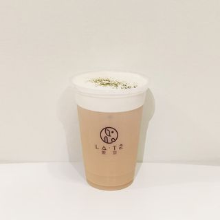 Milk tea classico con mousse