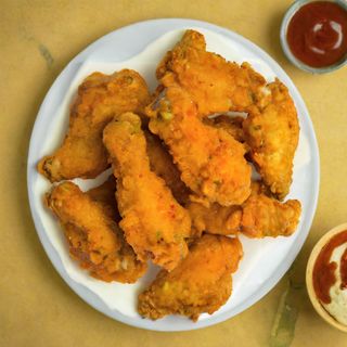 Tapa De Alitas De Pollo Fritas