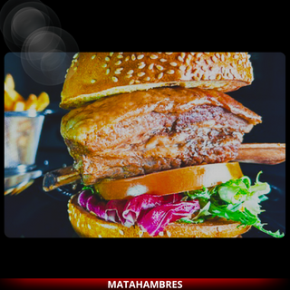 Burger costilla de ternera + patatas fritas