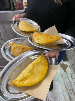 Empanada venezolana de carne de ternera